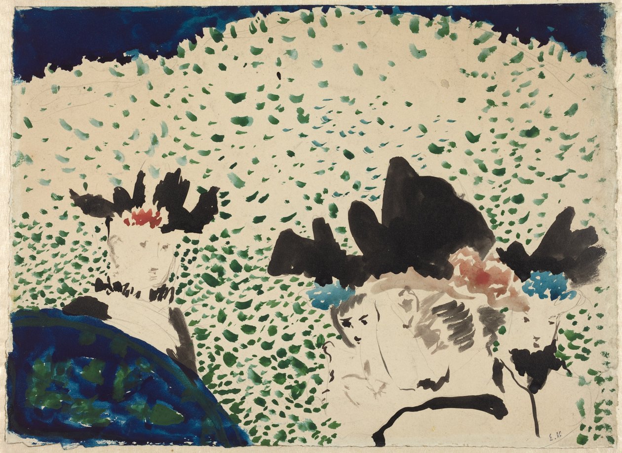 Quatre dames aux chapeaux élégants - Edouard Vuillard
