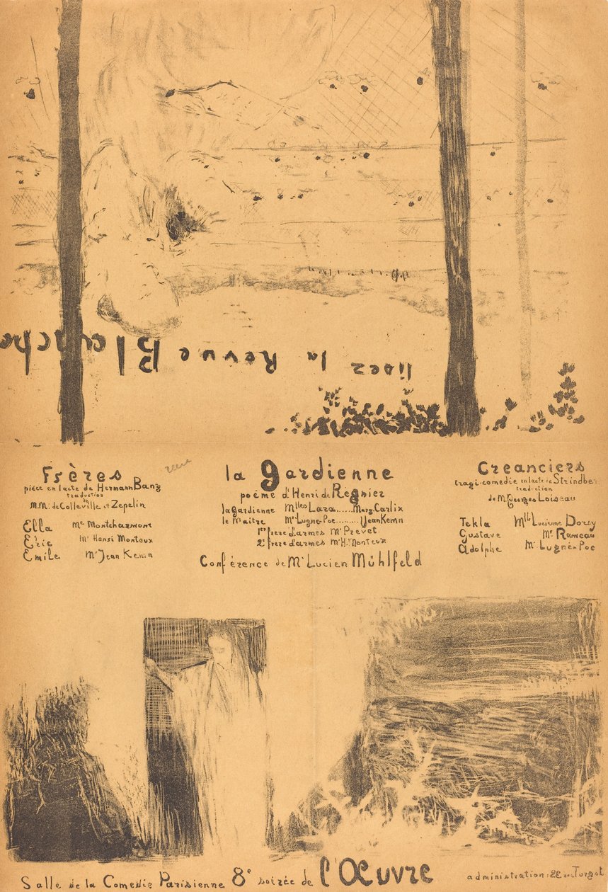 Frères, La Gardienne, Créanciers, 1894 - Edouard Vuillard