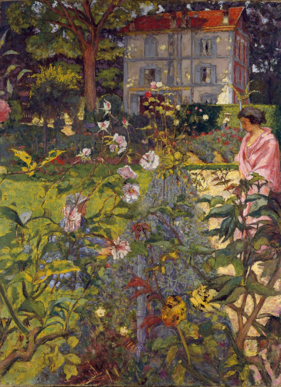 Jardin à Vaucresson | Edouard Vuillard | Estampe d'art