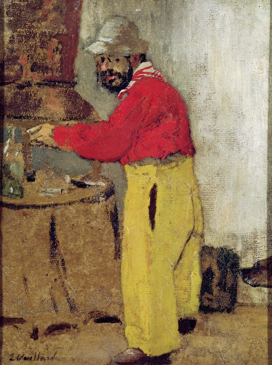 Henri de Toulouse-Lautrec à Villeneuve-sur-Yonne, 1898 - Edouard Vuillard