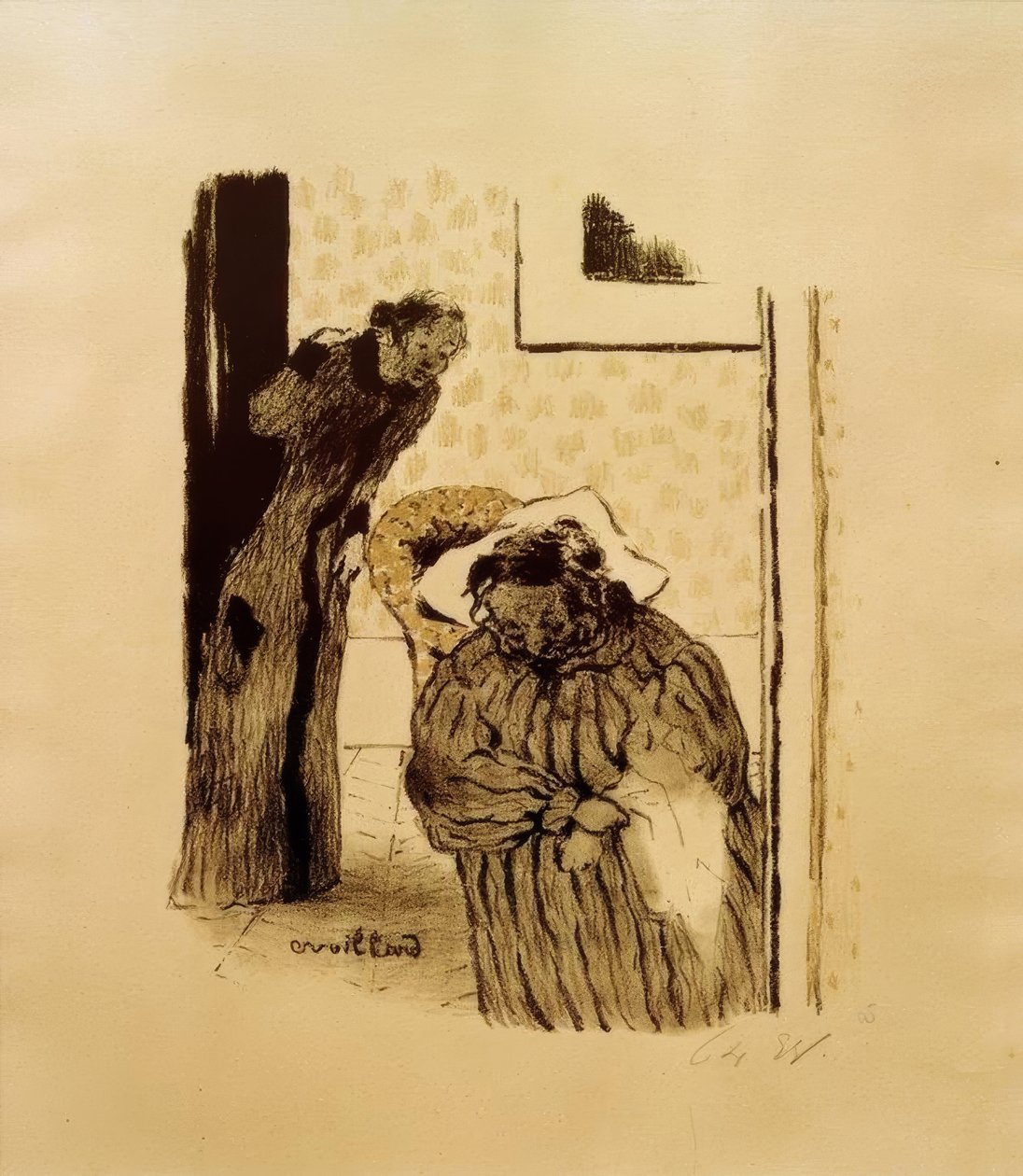 La sieste ou la convalescence - Edouard Vuillard