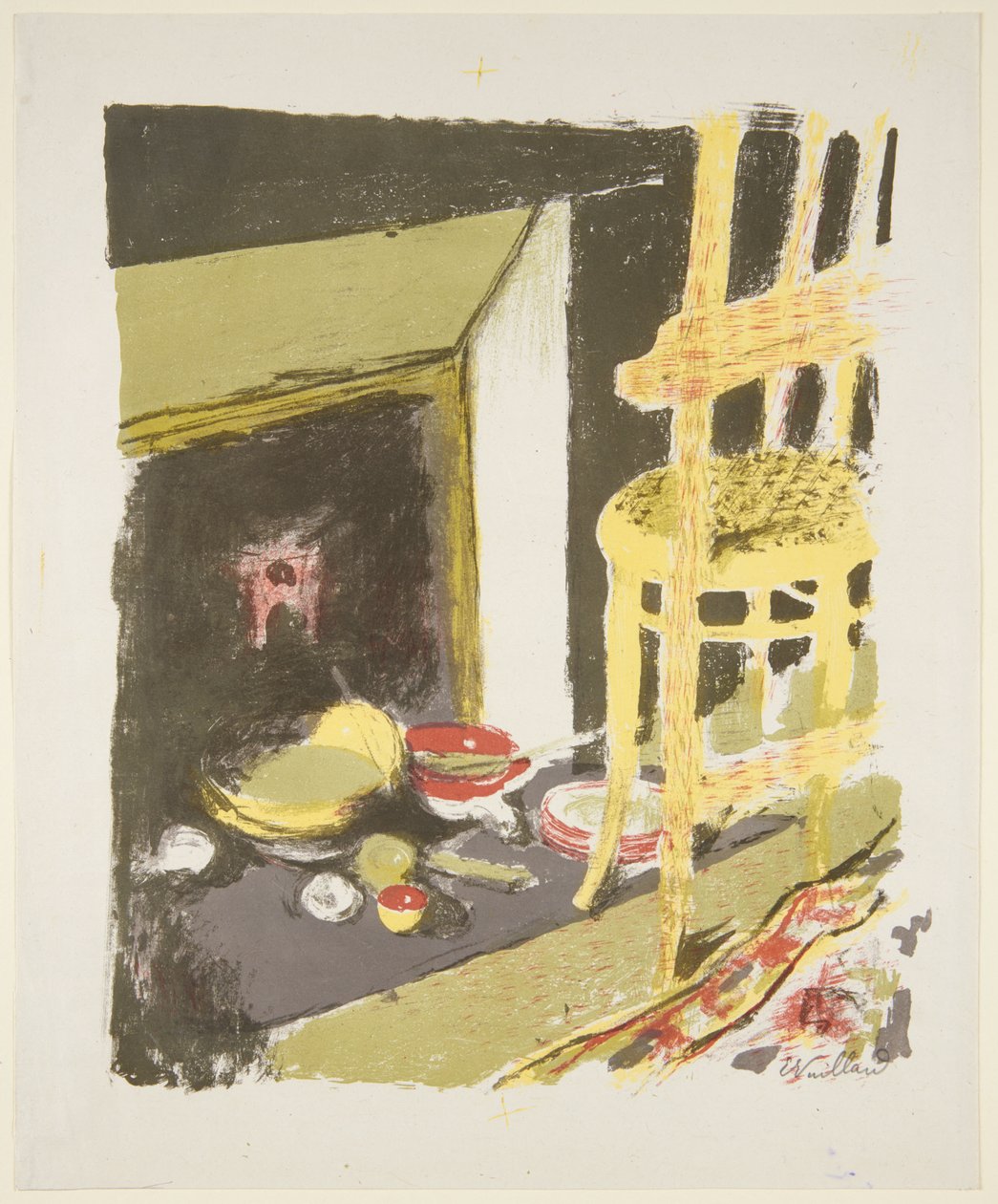 Landschaften und Innenräume: Der Herd - Edouard Vuillard