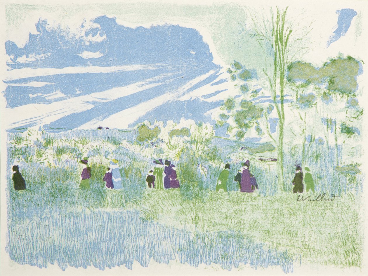 Paysages et intérieurs: À travers les champs - Edouard Vuillard