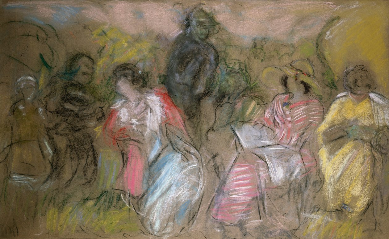 Le Parc des Clayes, c.1910 - Edouard Vuillard
