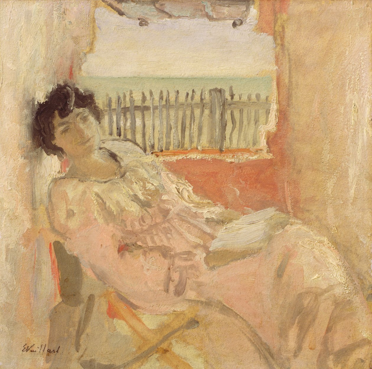Madame Hessel au bord de la mer, 1904 - Edouard Vuillard