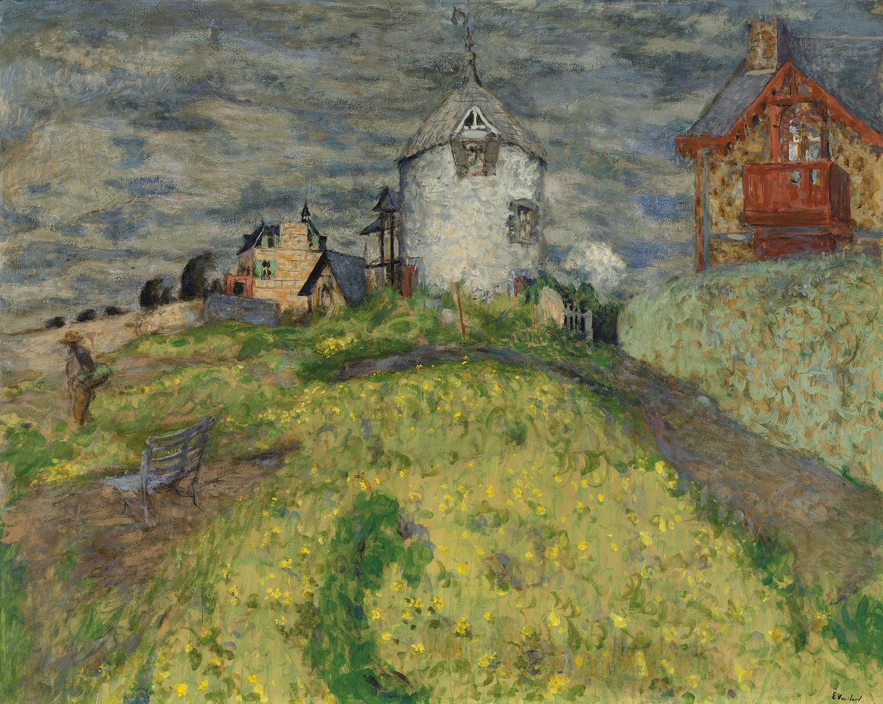 Moulin à Saint-Jacut ou Villas à la campagne - Edouard Vuillard