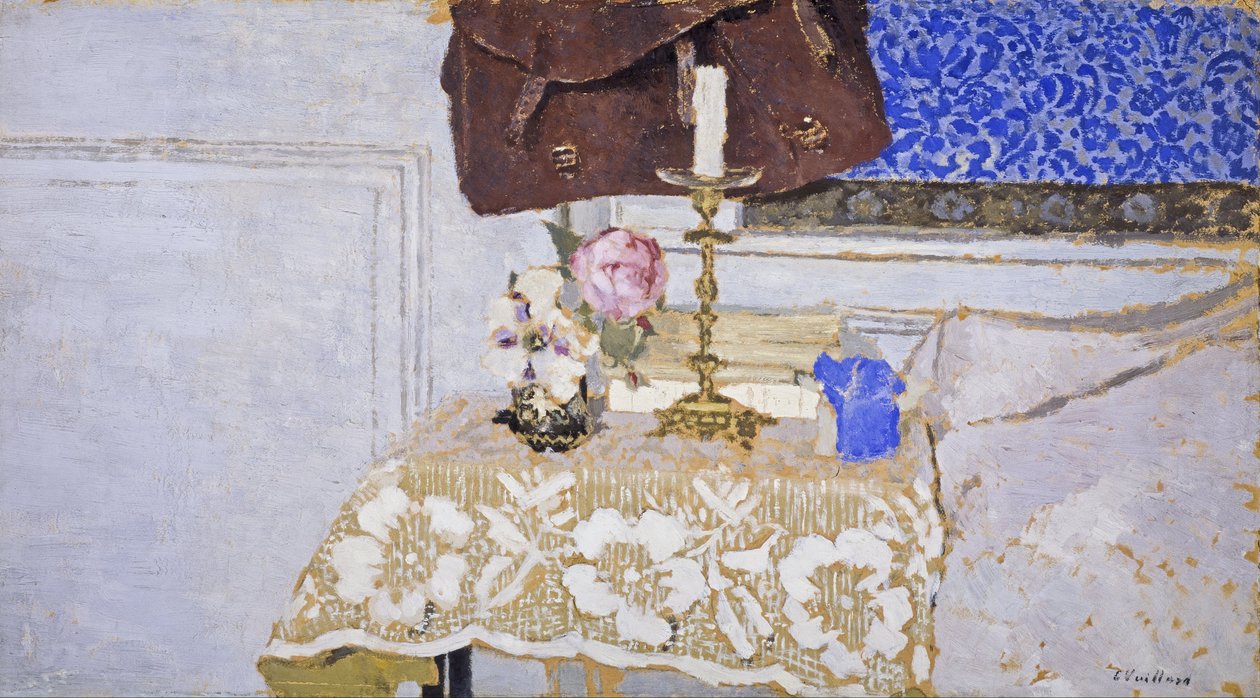 Nature morte au bougeoir - Edouard Vuillard