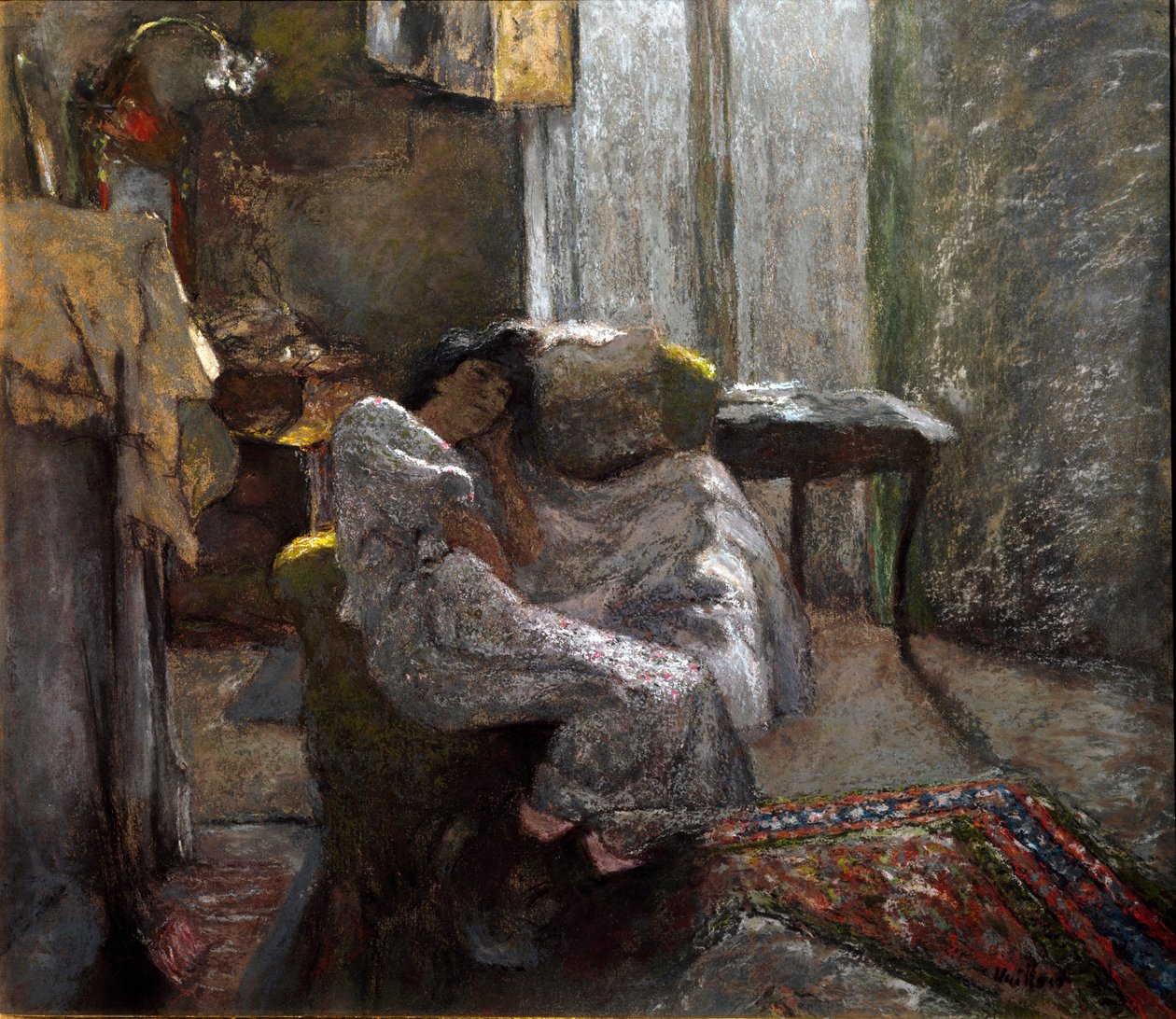Portrait de Madame Hessel - Edouard Vuillard