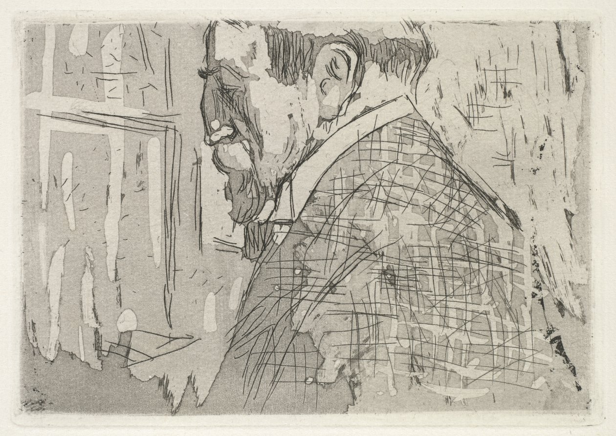 Portrait de Theo van Rysselberghe - Edouard Vuillard