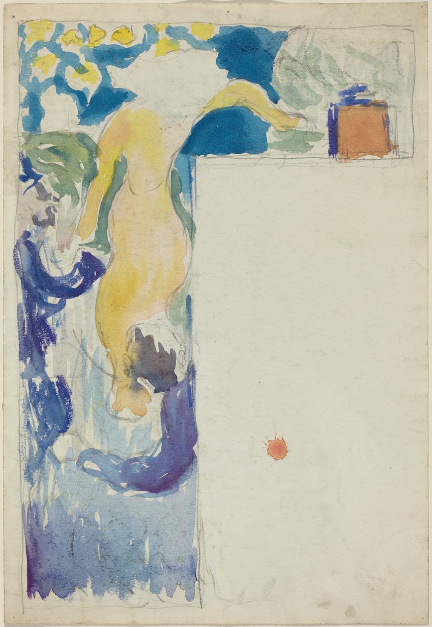 Programmdesign für das Théâtre Libre - Edouard Vuillard