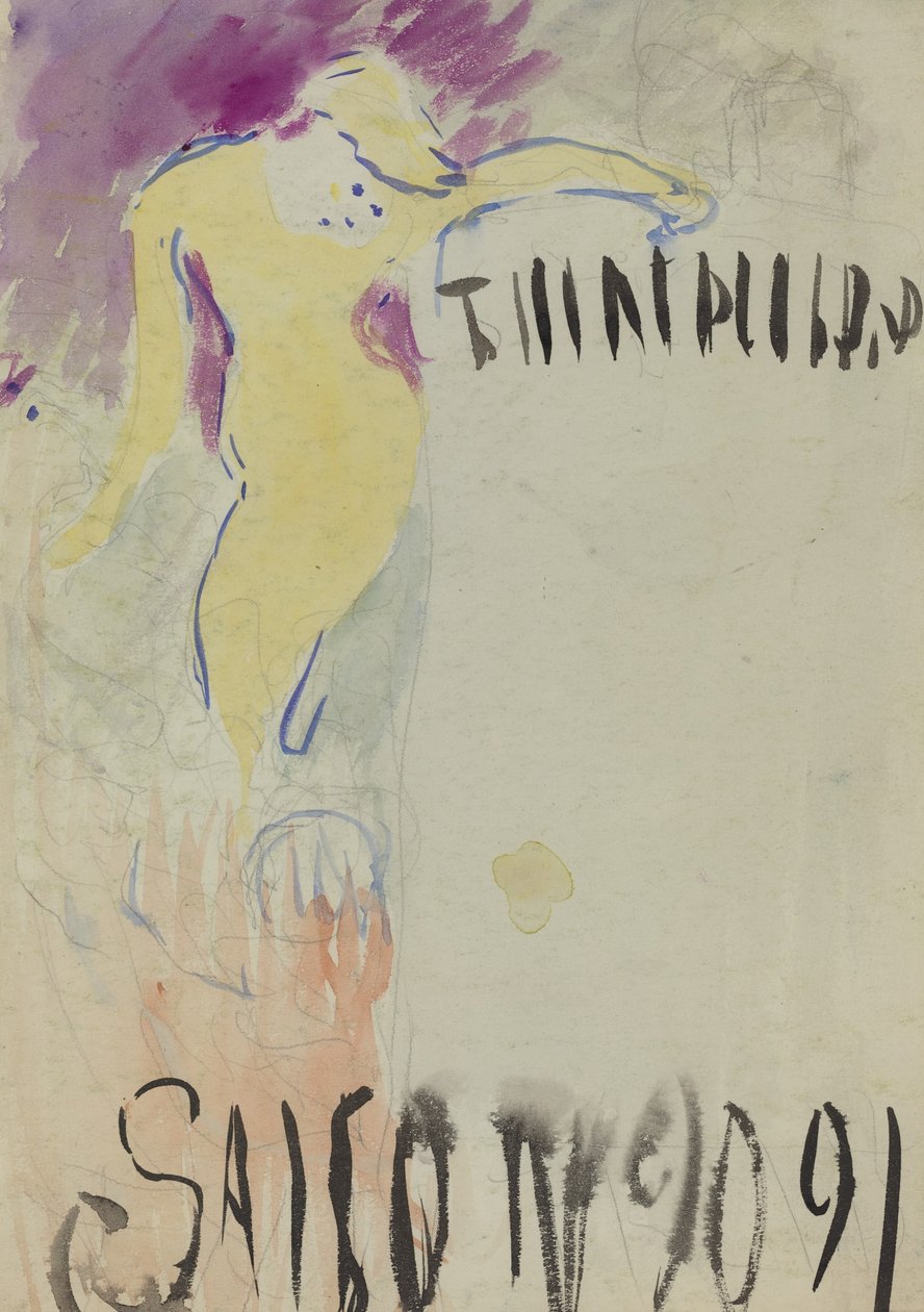 Conception de programme pour le Théâtre Libre - Edouard Vuillard