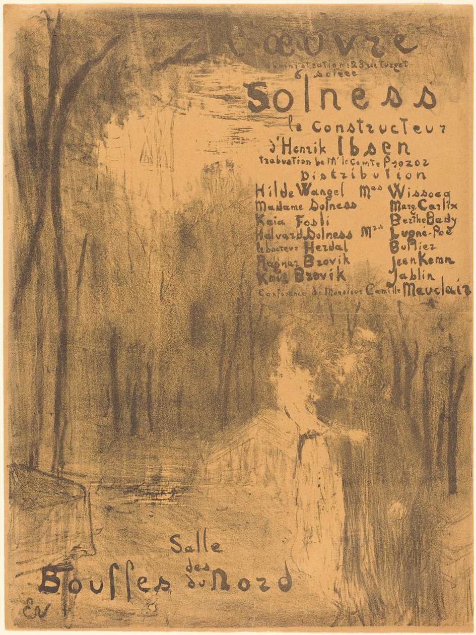 Solness der Baumeister - Edouard Vuillard