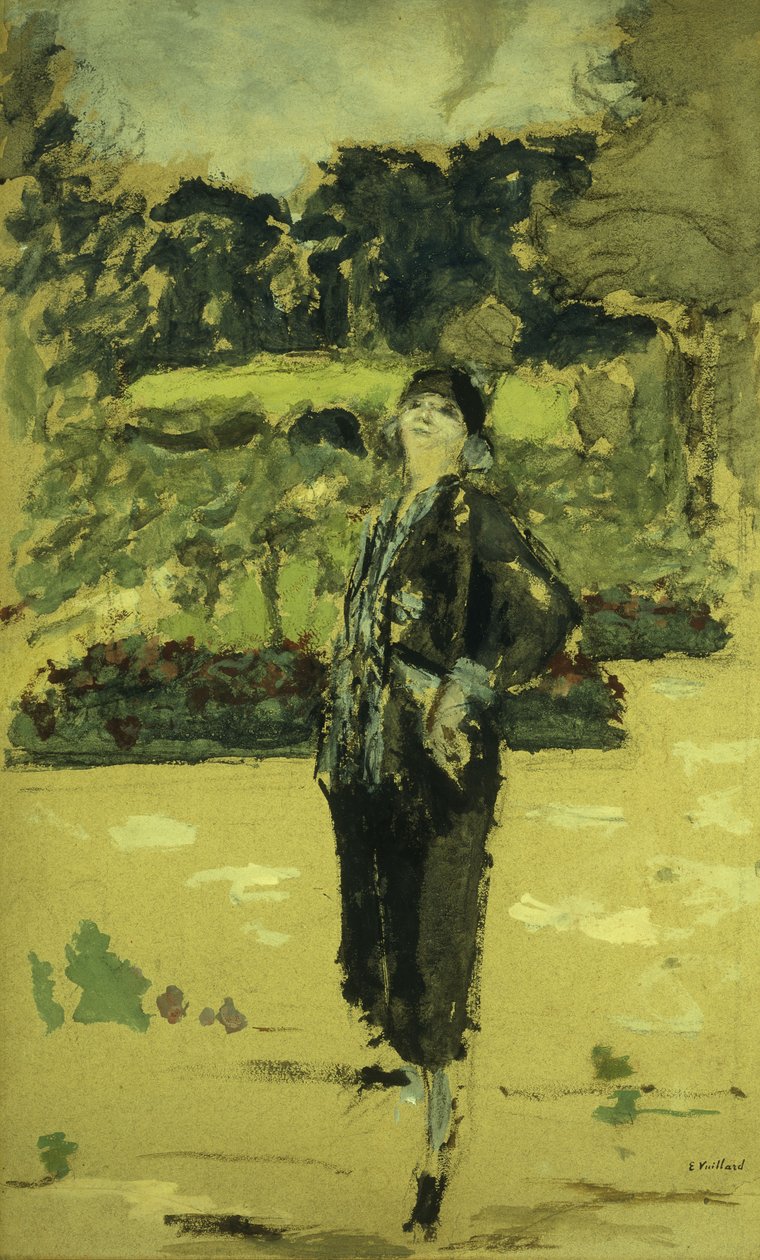 La Robe Noire, 1920 - Edouard Vuillard