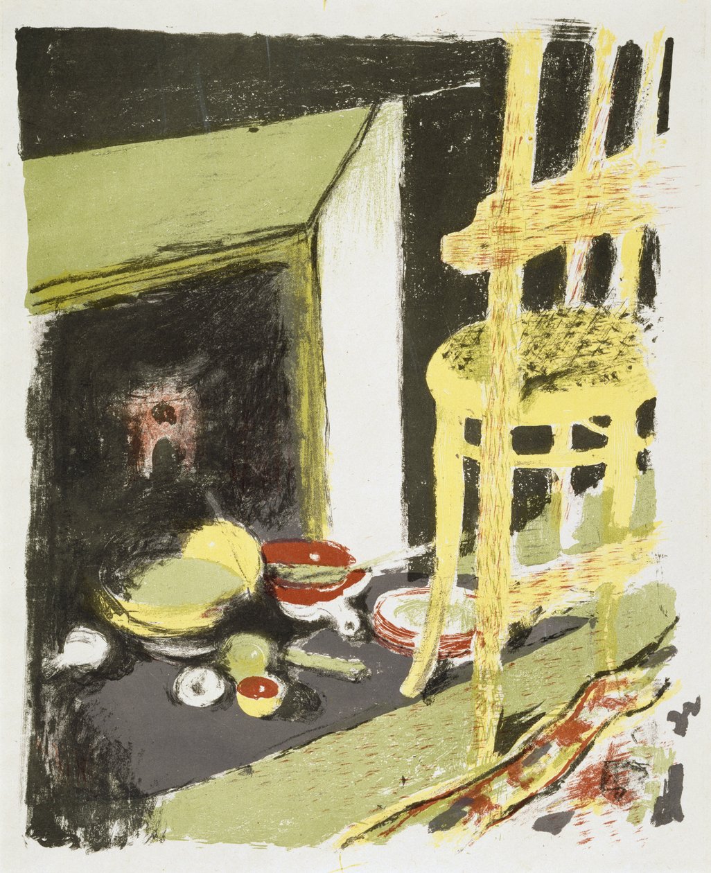 Le foyer - Edouard Vuillard