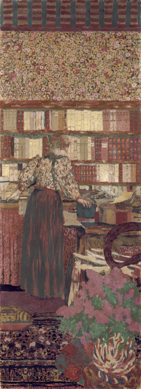 La confidentialité. Décoration pour la bibliothèque du Dr Vaquez - Edouard Vuillard