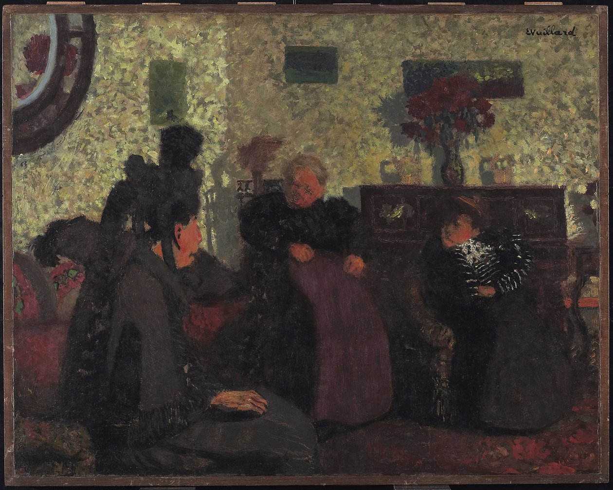 La visite des veuves, 1899 - Edouard Vuillard