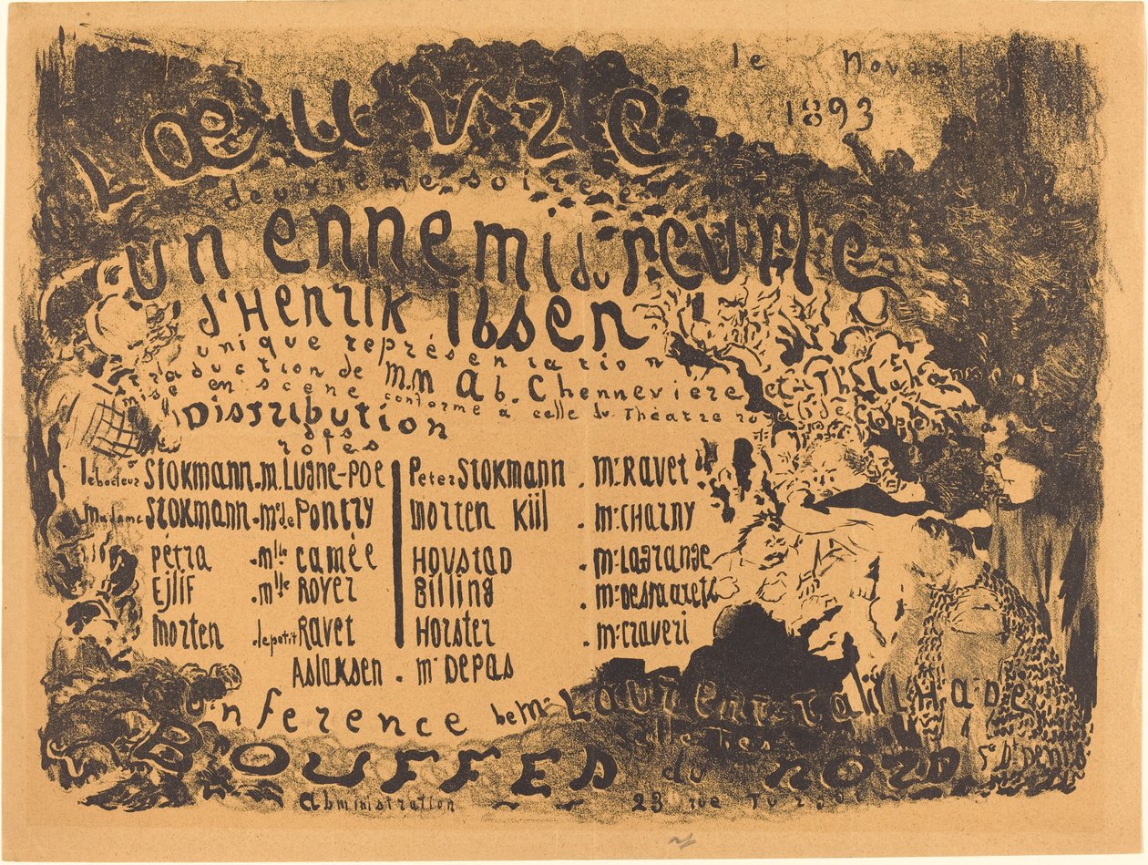 Un Ennemi du peuple - Edouard Vuillard