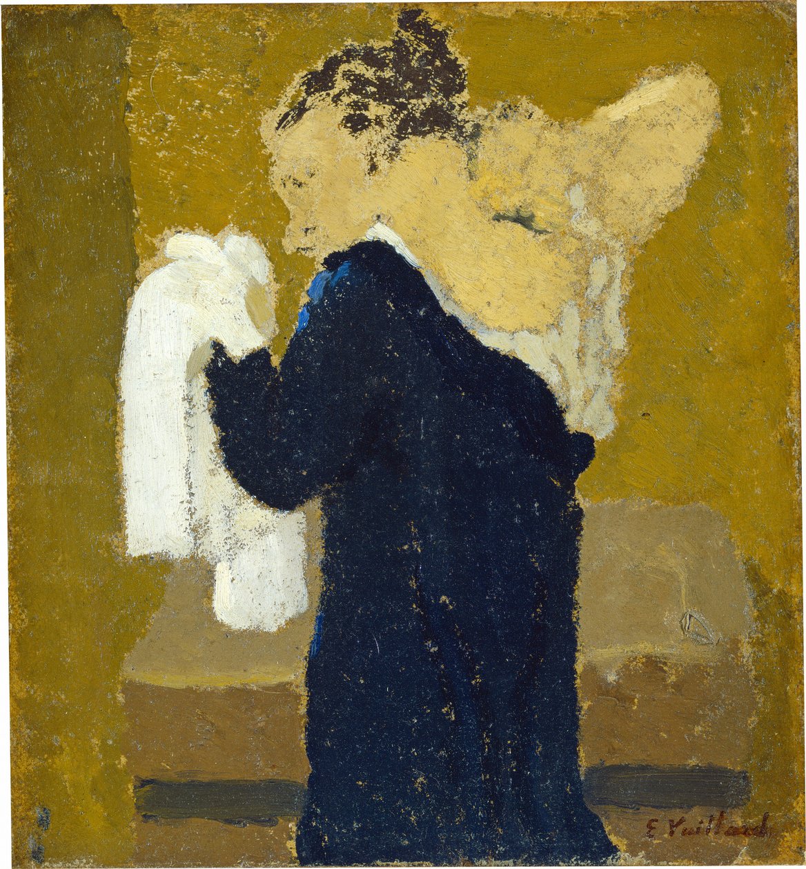 Frau bei ihrer Toilette - Edouard Vuillard