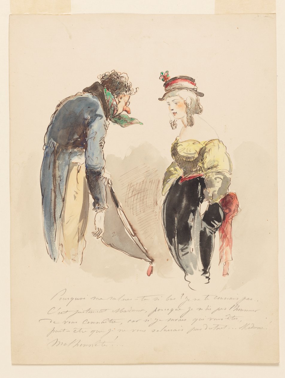 La salutation au bal masqué - Edouard de Beaumont