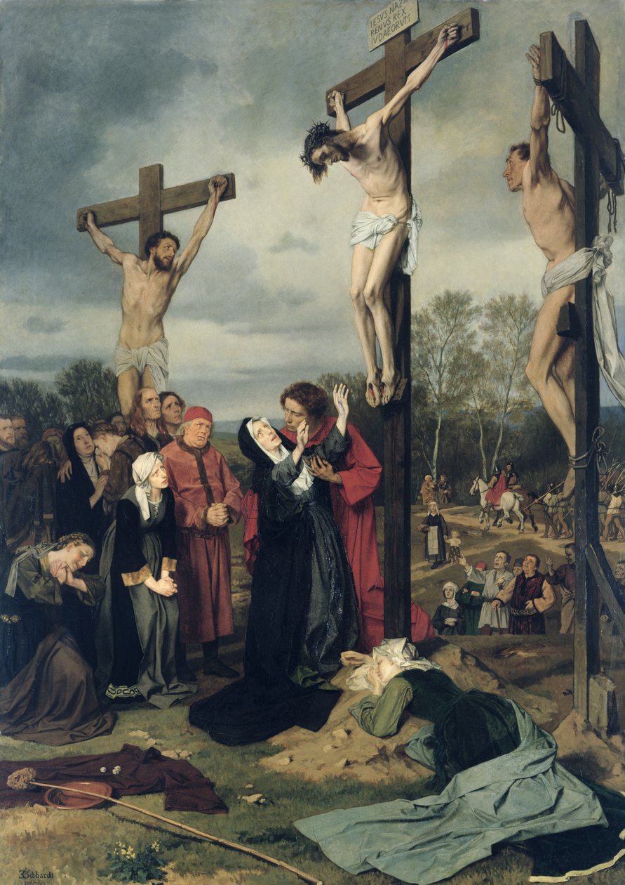 Crucifixion, 1873 - Eduard Karl Franz von Gebhardt
