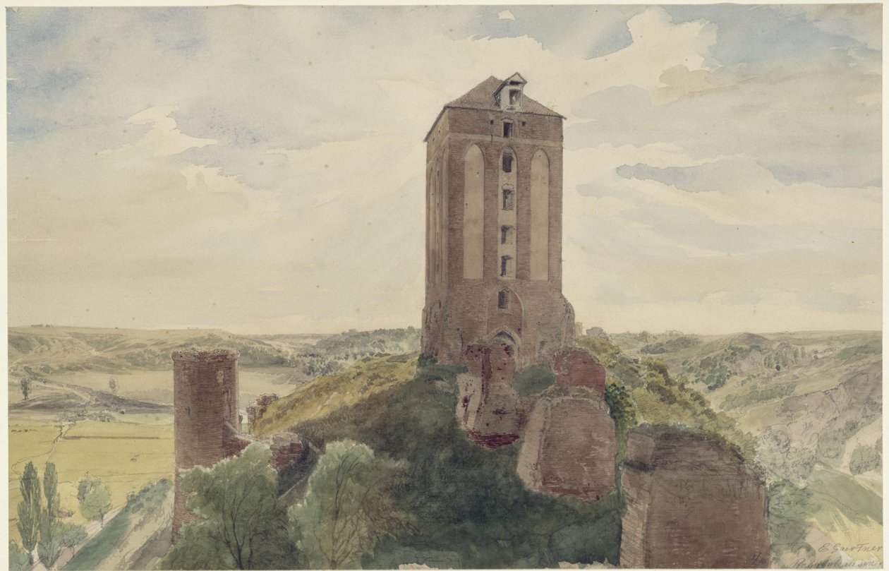 Château de Roggenhausen - Eduard Gaertner