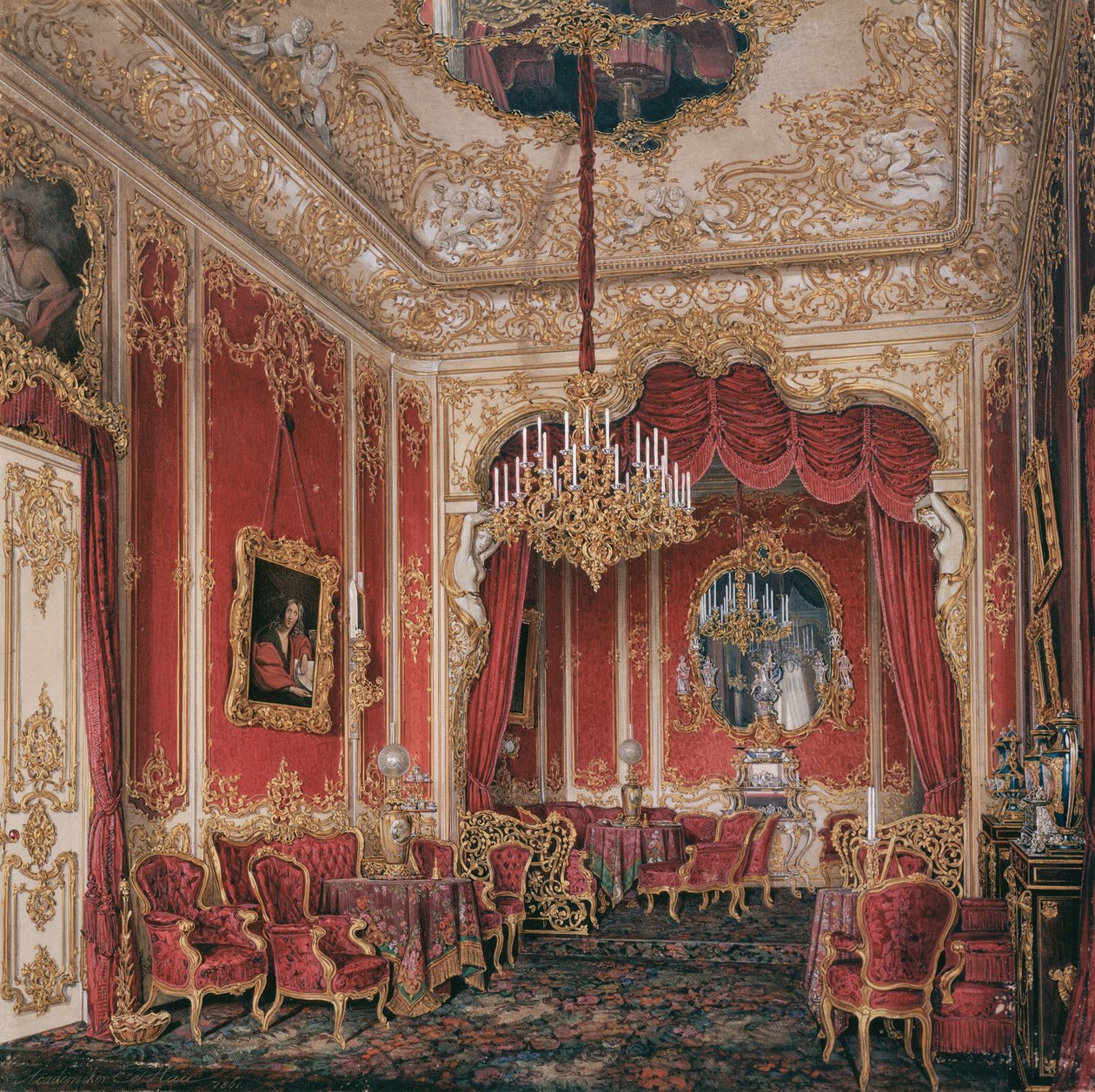 Intérieurs du Palais d