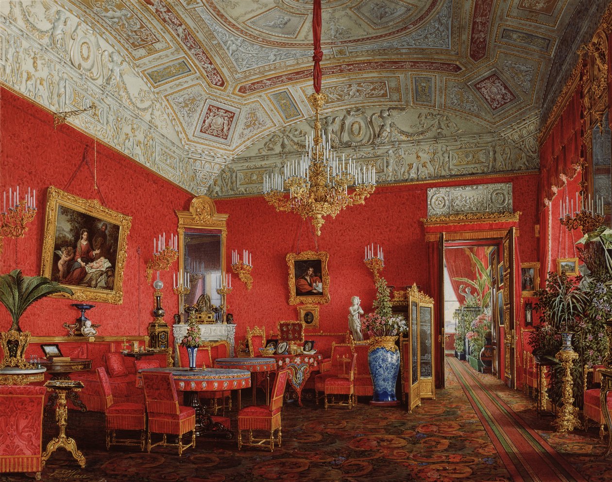 Intérieurs du Palais d