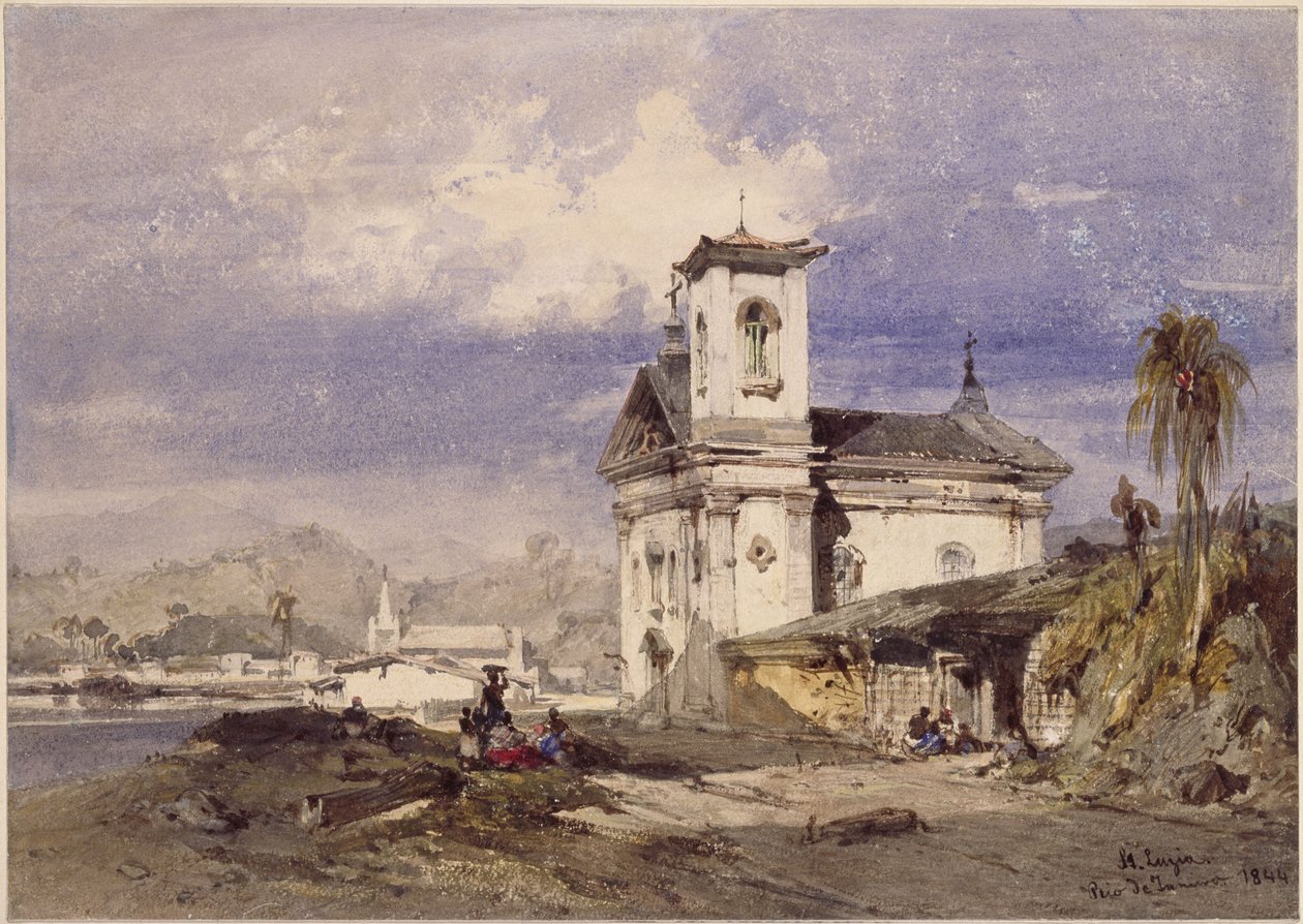 Église Sainte-Luzia, Rio de Janeiro - Eduard Hildebrandt