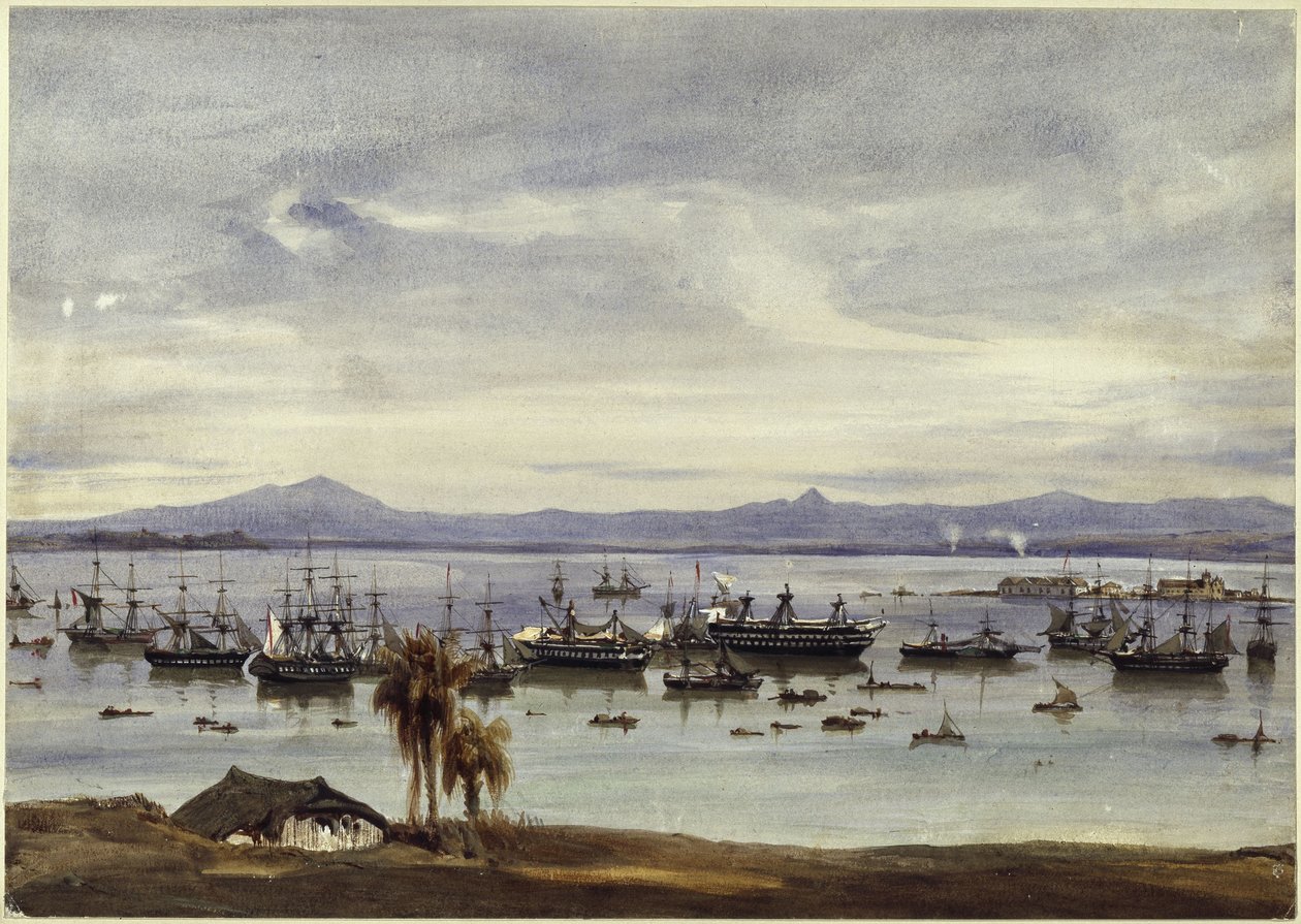 Panorama de Rio de Janeiro - Eduard Hildebrandt