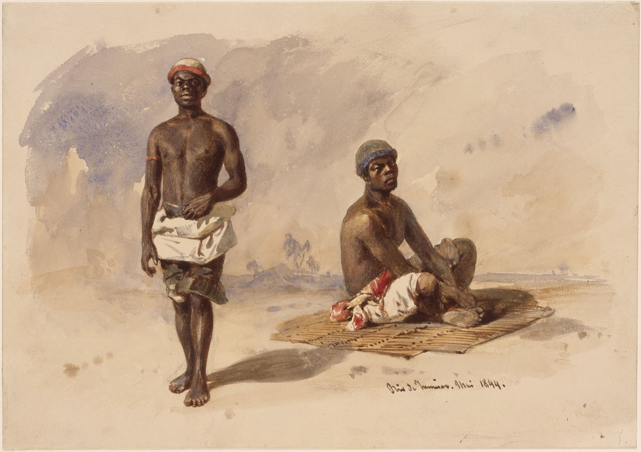 Deux Afro-Brésiliens; l