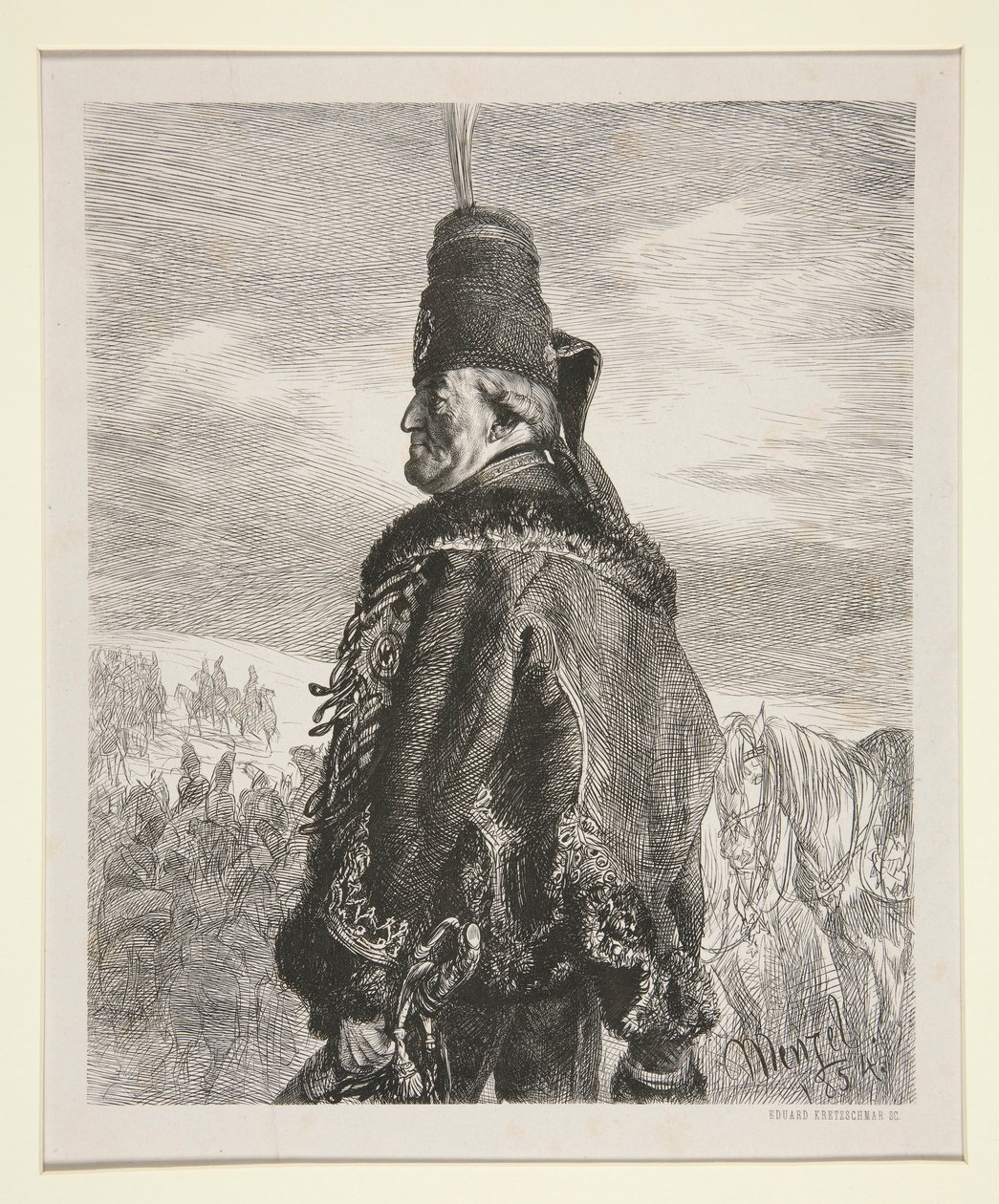 Portrait de Belling - Eduard Kretzschmar