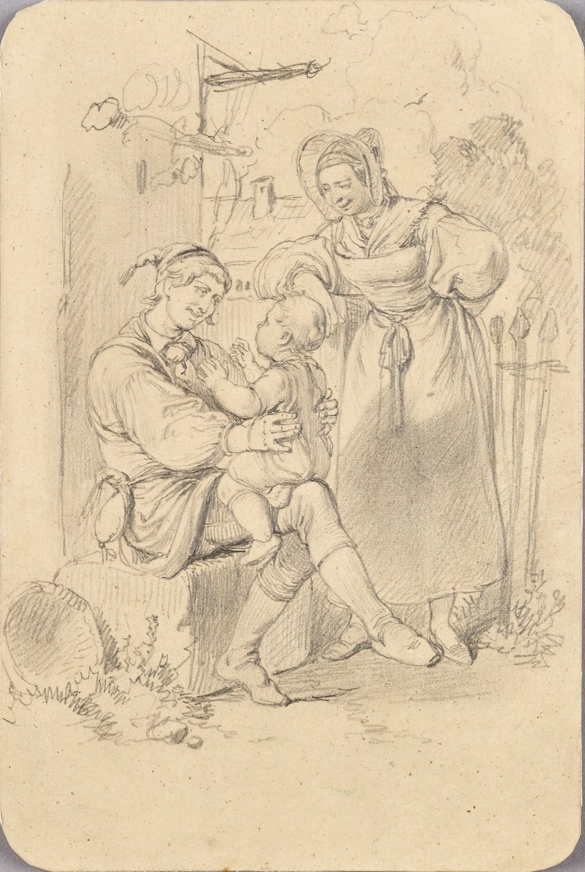 La famille heureuse - Eduard Ritter