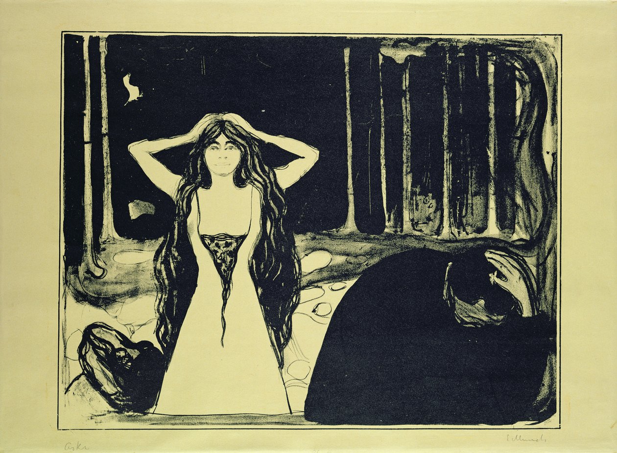 Cendres (après la chute), 1899 - Edvard Munch