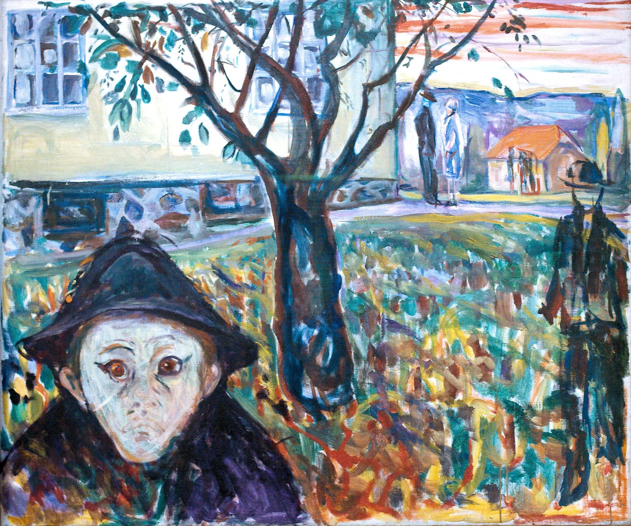 Jalousie dans le jardin - Edvard Munch