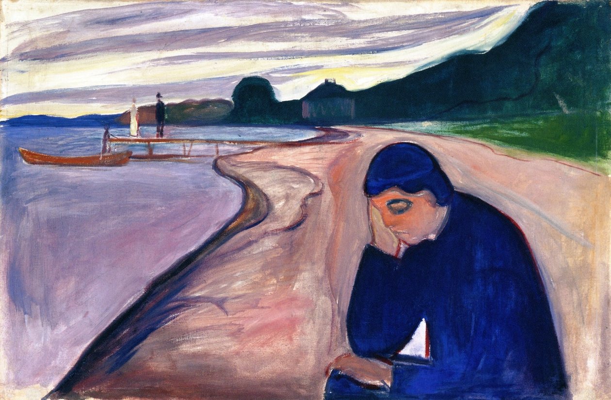 Mélancolie - Edvard Munch