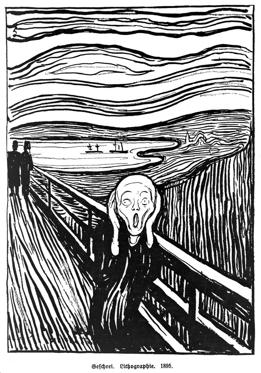 Le cri - Edvard Munch