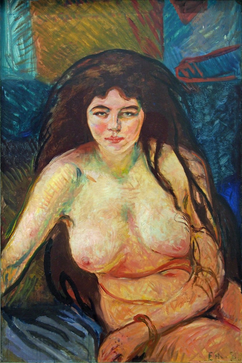 Demi-nu féminin - Edvard Munch
