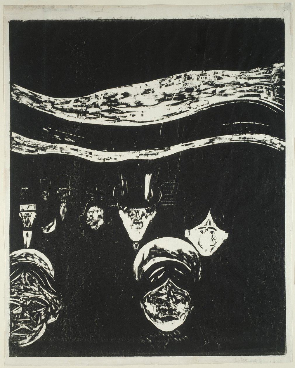 Anxiété - Edvard Munch