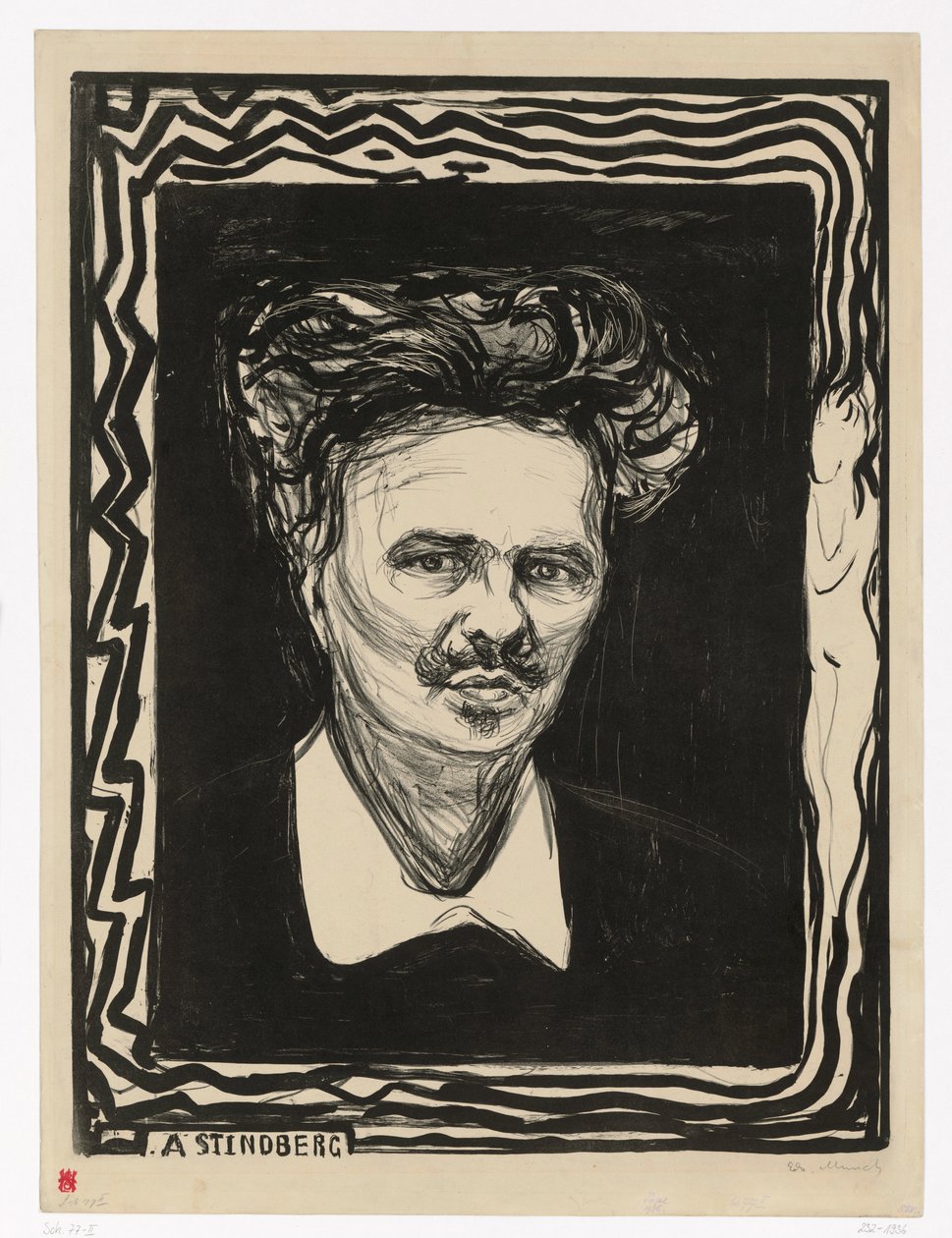 August Strindberg - Edvard Munch