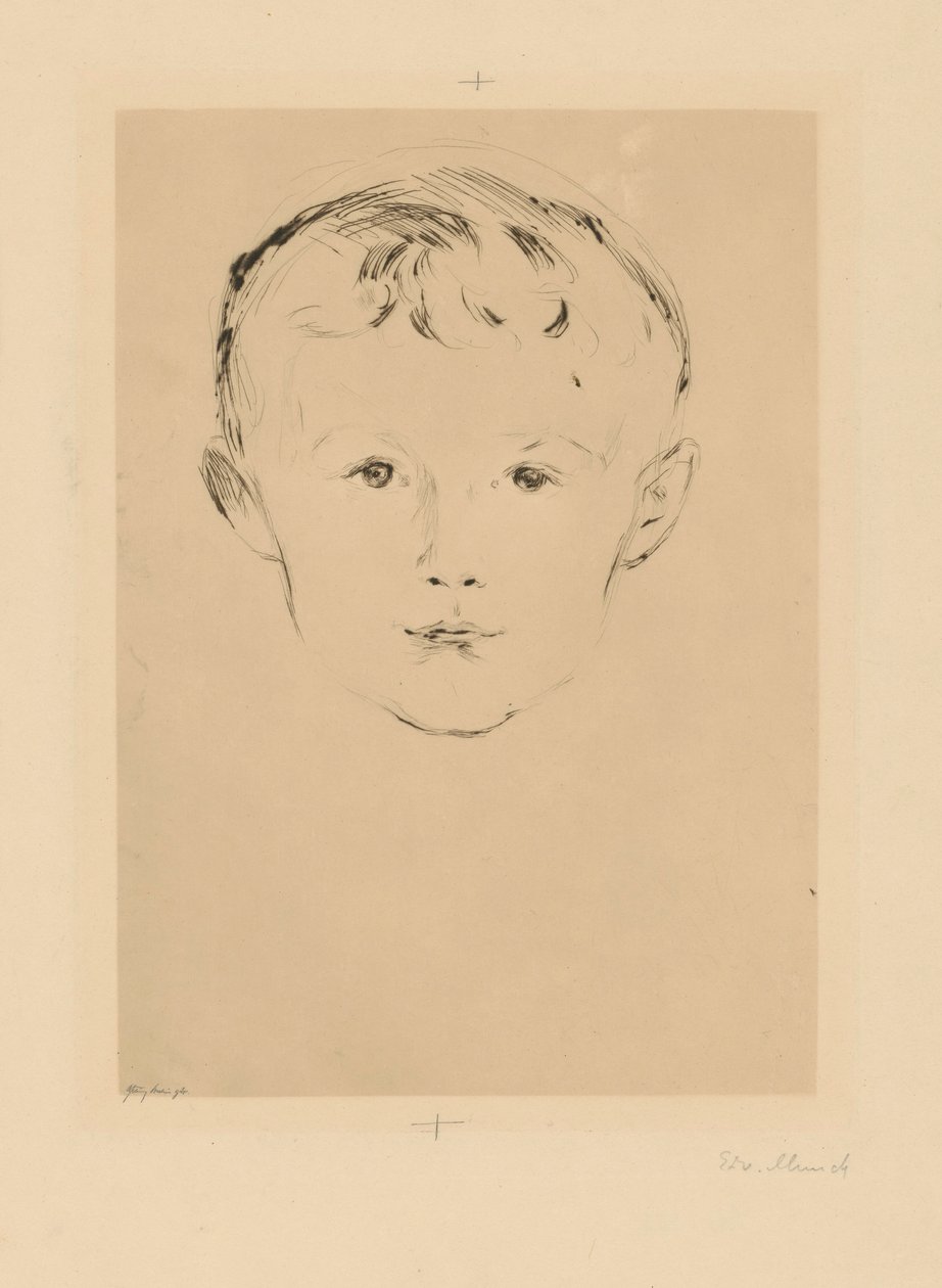 Extrait du dossier « De la maison Max Linde » : Theodor Linde - Edvard Munch