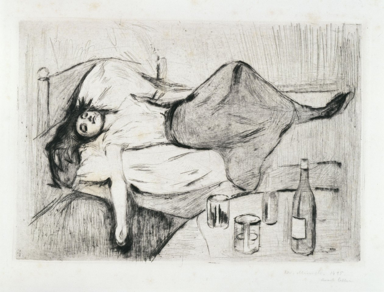 Le lendemain - Edvard Munch