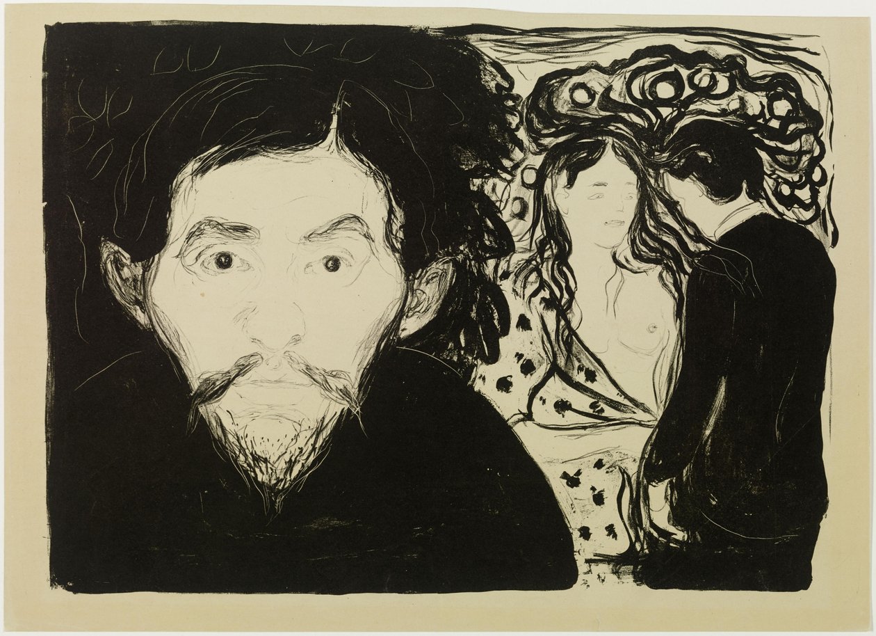 Jalousie (petite) - Edvard Munch