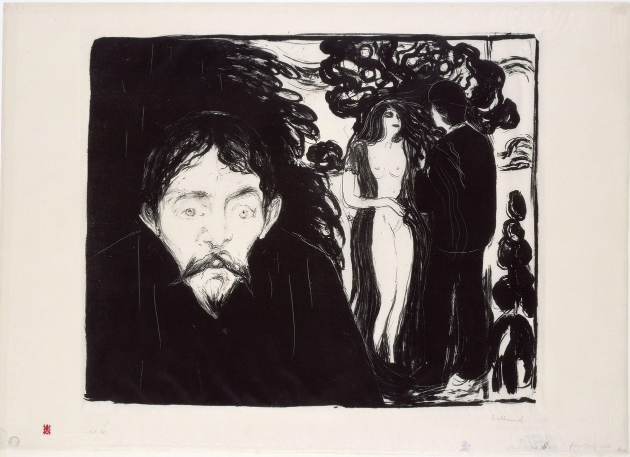 Jalousie II (grand) - Edvard Munch