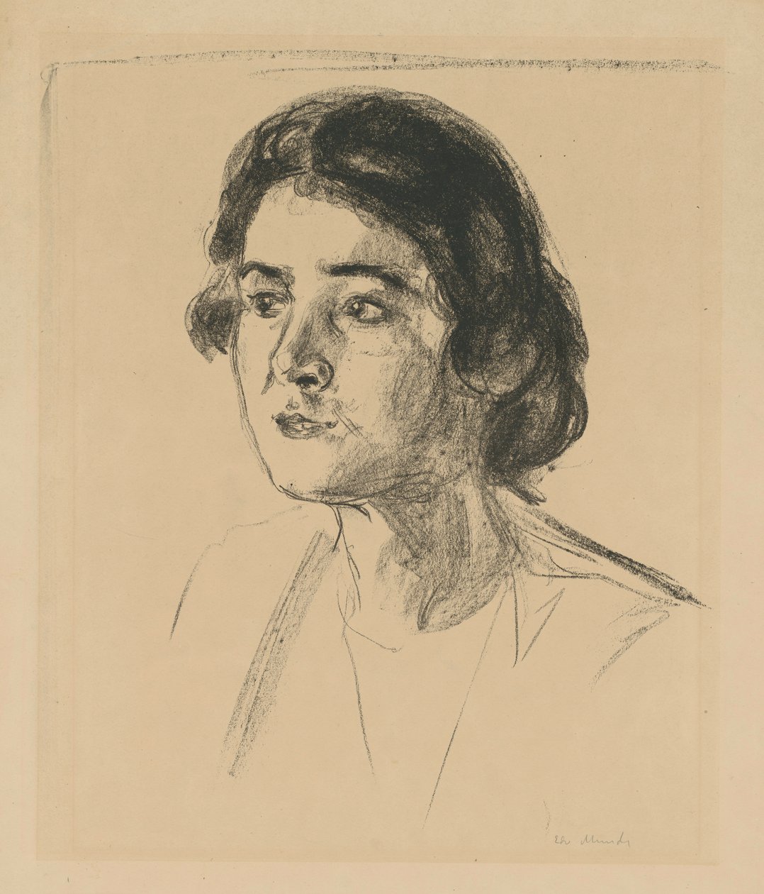 Madame Wedel II - Edvard Munch