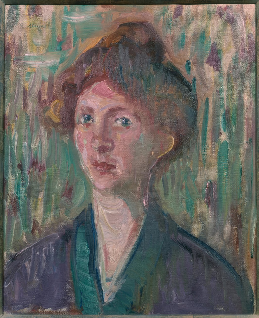 Portrait de femme - Edvard Munch