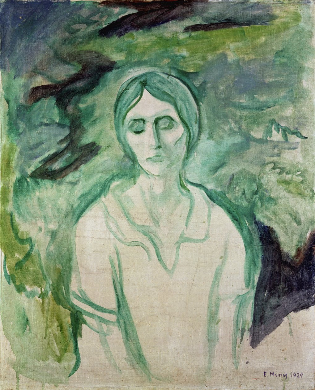 Fille gothique - Edvard Munch