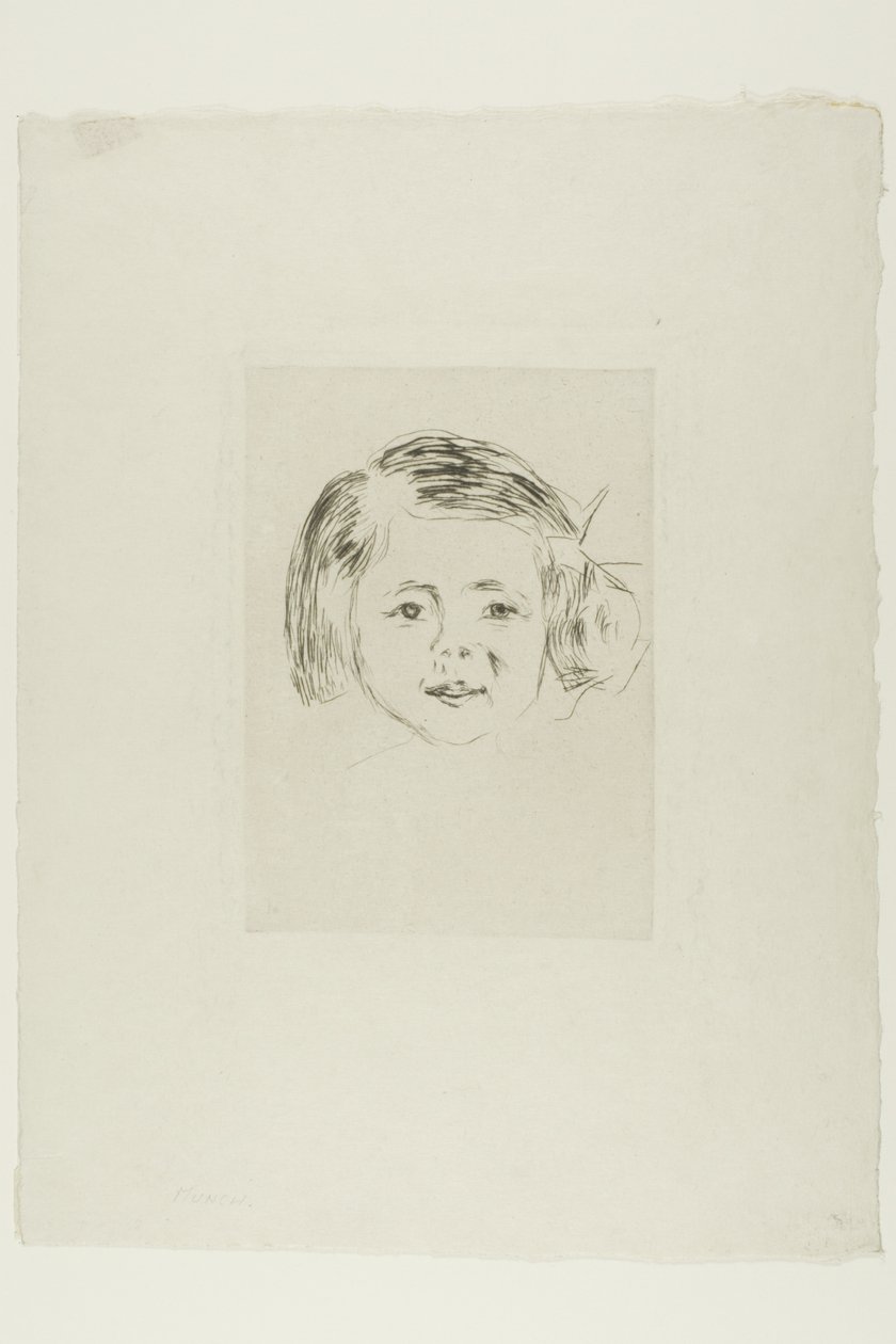 La fille de Herbert Esche - Edvard Munch