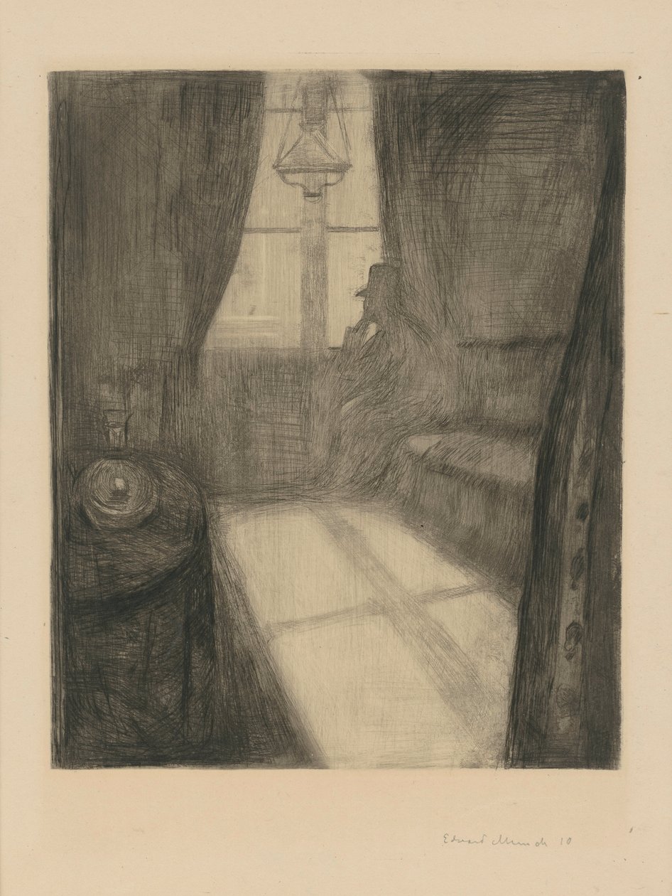 Clair de lune. Nuit à Saint-Cloud - Edvard Munch