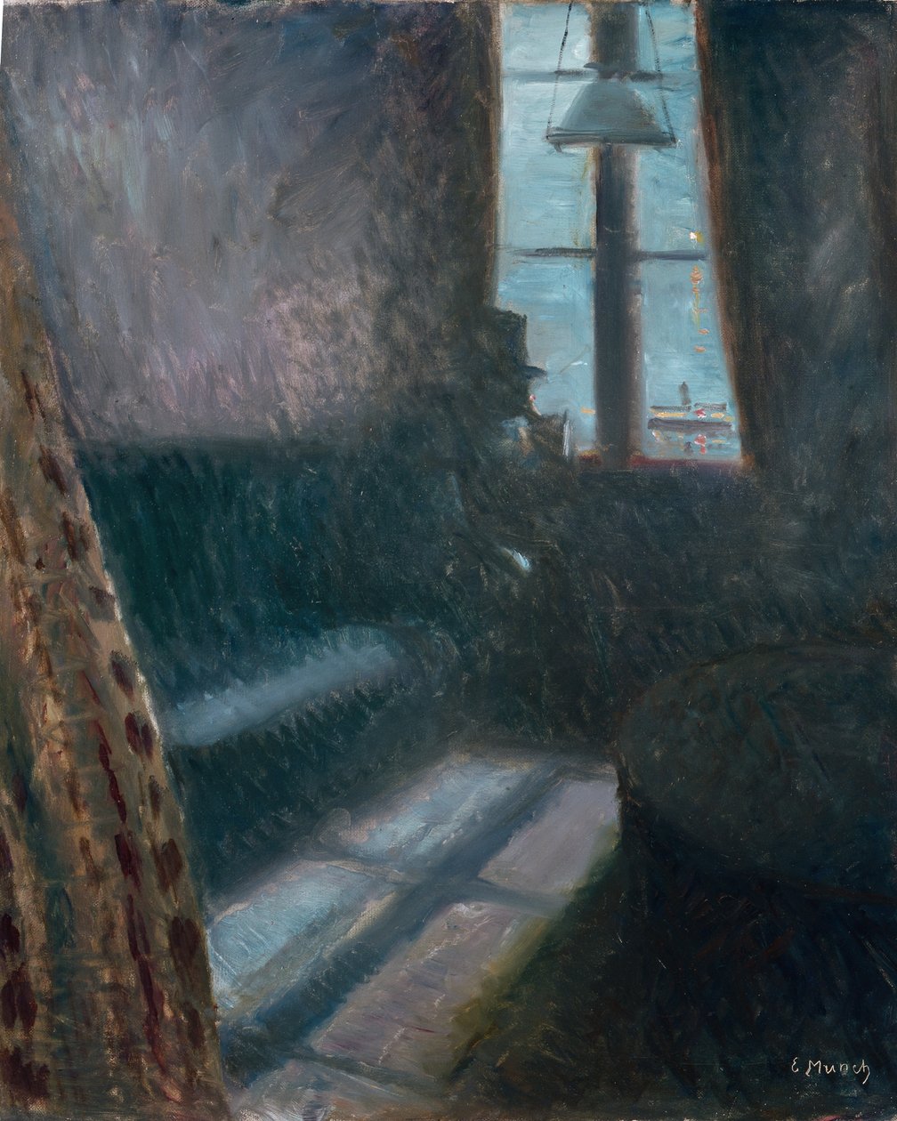 Nuit, Saint Cloud - Edvard Munch