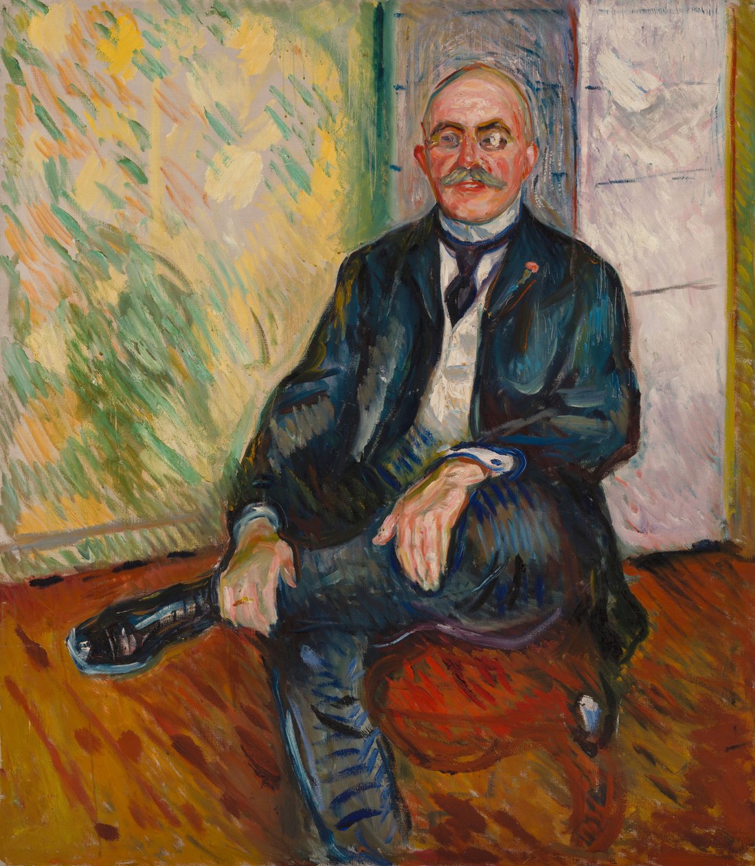 Portrait de Gustaf Schiefler - Edvard Munch
